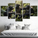 The Graceful Bonobo Peaceful Primate Of The Forest Oil Paintings Frame