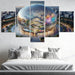 Digital Canopy Domes Custom Paintings Frame