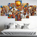 Cultural Mosaic Celebrating Diversity Through Art Multi-panel Paintings