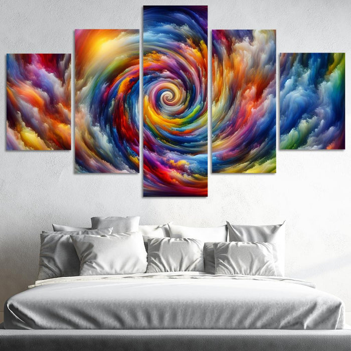 Whirlwind Of Emotions Multi-panel Paintings