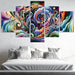 Magnetic Melody Ensemble Canvas Paintings Frame