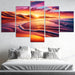 Hidden Dunes Oasis Abstract Paintings Frame