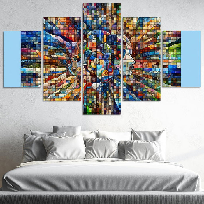 Mosaic Of Identity Multi-panel Paintings