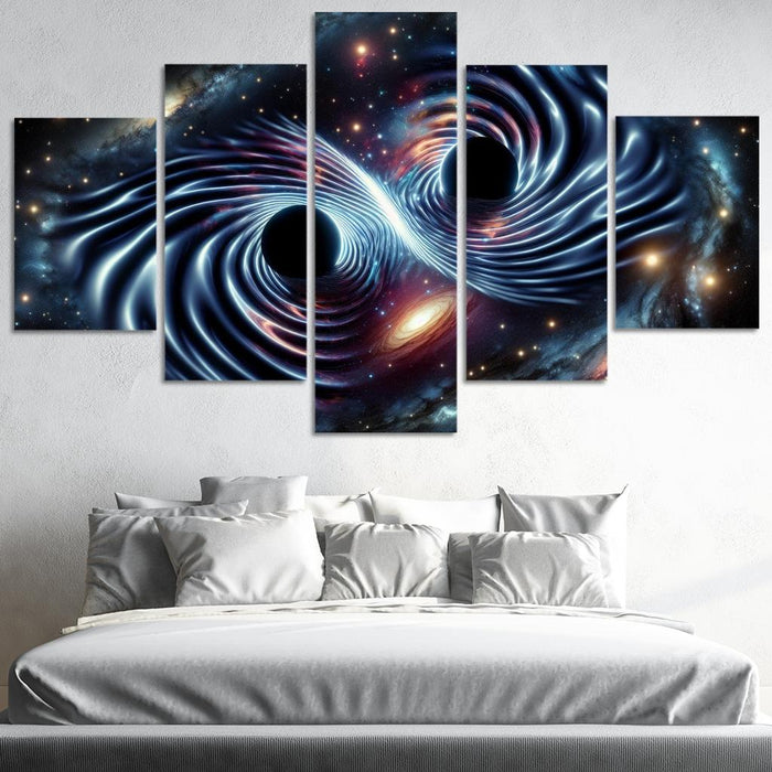 The Hidden Symphony Of Gravitational Waves Premium Artwork Frames