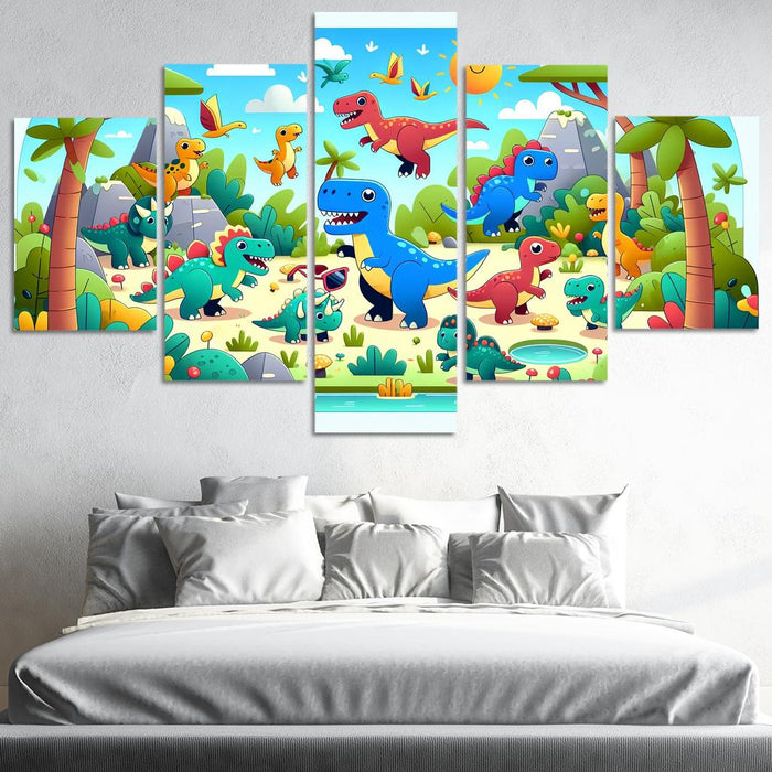 Dinosaur Discovery Day Premium Artwork Frames