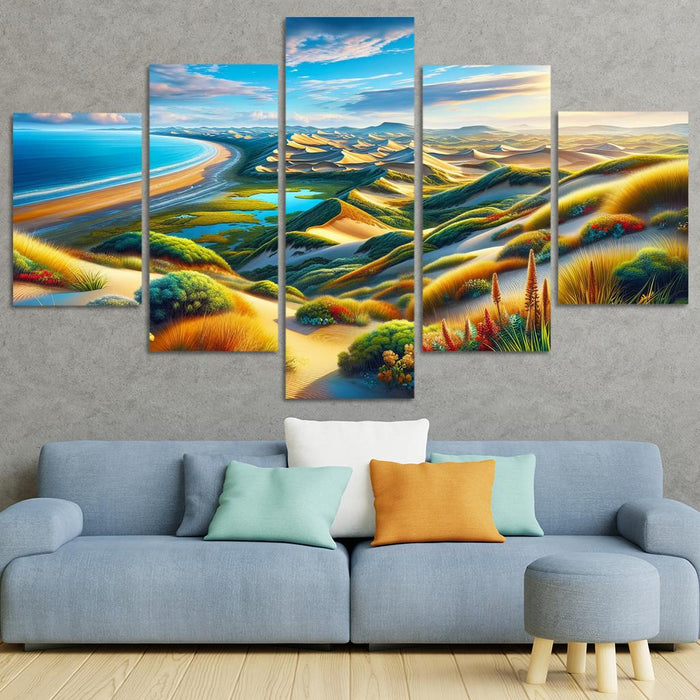 Whispering Dunes An Adventure Awaits Modern Paintings Frame