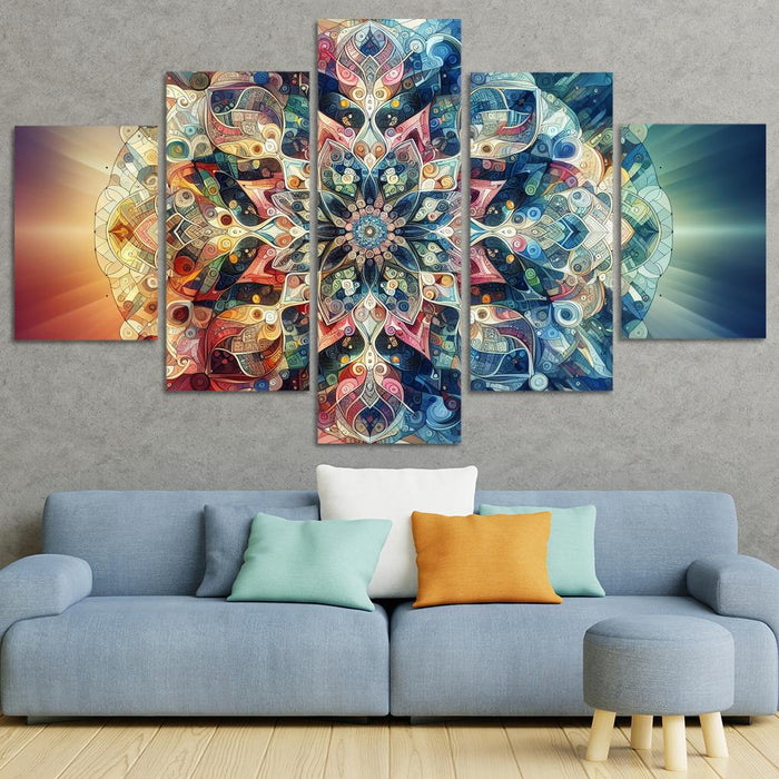 Kaleidoscope Of Dreams Multi-panel Paintings