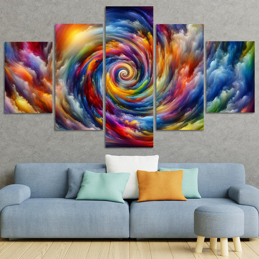 Whirlwind Of Emotions Multi-panel Paintings