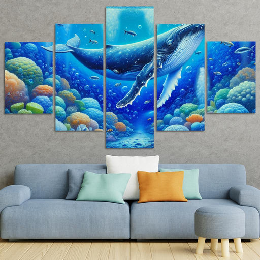 Whale Communication The Songs Of The Deep Oil Paintings Frame