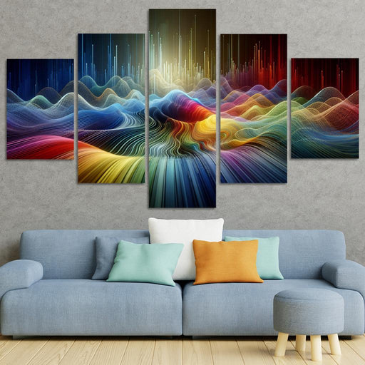 Harmony Of Echoes Multi-panel Paintings