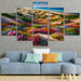 Wildflower Dunes Coastal Flora Adventure Custom Paintings Frame
