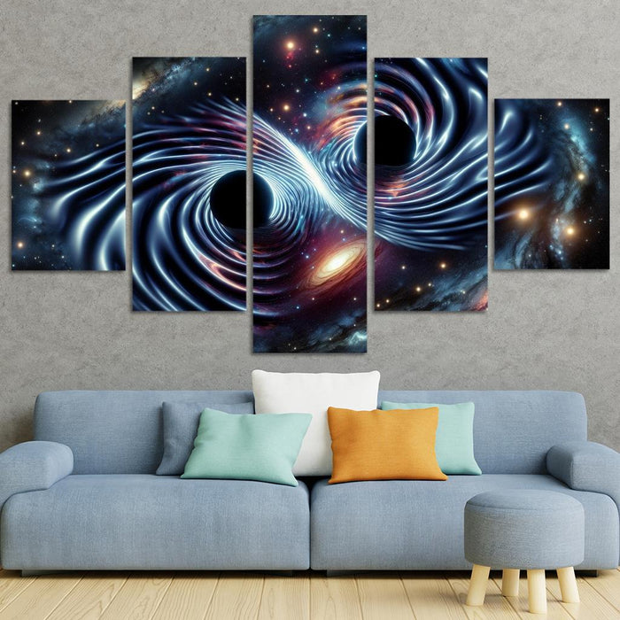 The Hidden Symphony Of Gravitational Waves Premium Artwork Frames