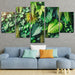 Lush Greenery A Foliage Focused Arrangement Multi-panel Paintings