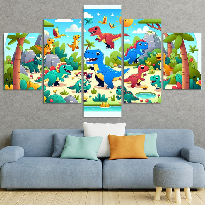 Dinosaur Discovery Day Premium Artwork Frames