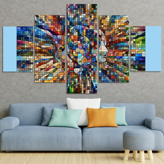 Mosaic Of Identity Multi-panel Paintings