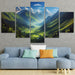 Mountain Serenity Multi-panel Paintings