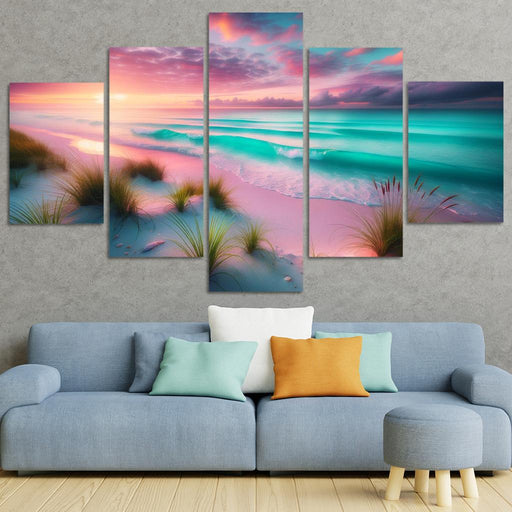 Tranquil Shores The Serenity Escape Oil Paintings Frame