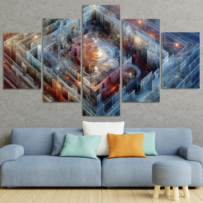 Veil Of Perspectives Multi-panel Paintings