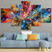 Canvas Of Memories Multi-panel Paintings