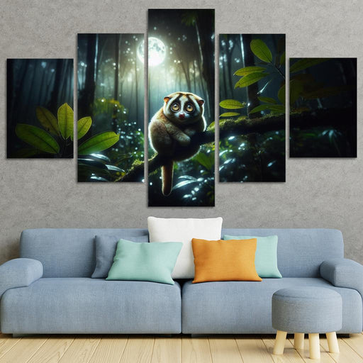 Silent Guardians Of The Forest Custom Paintings Frame