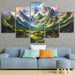 Mountain Melody Multi-panel Paintings