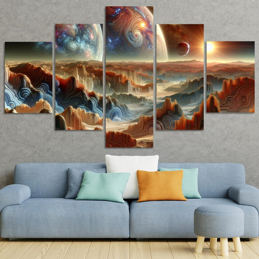 The Exploration Of Exoplanets Premium Artwork Frames