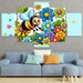 Busy Bumblebee Buzz Modern Paintings Frame