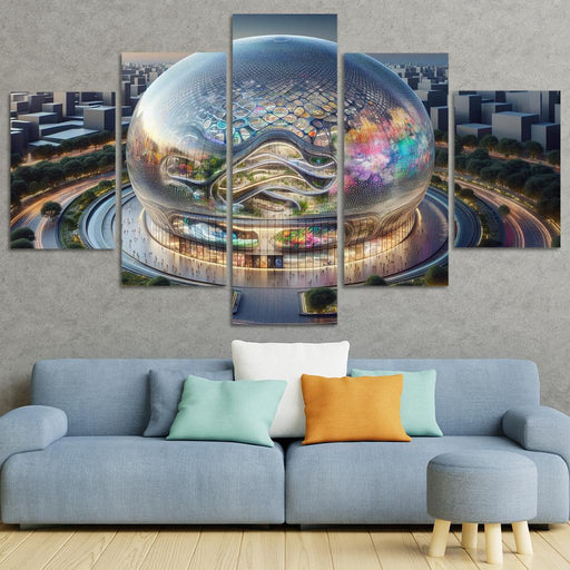 Digital Canopy Domes Custom Paintings Frame