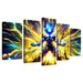 Goku's Spirit Surge Canvas Paintings Frame