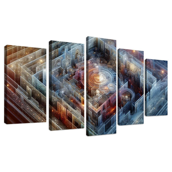 Veil Of Perspectives Multi-panel Paintings