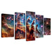 The Majestic Pillars Of Creation Modern Paintings Frame