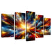 Dragon Ball Z Energy Burst Canvas Paintings Frame