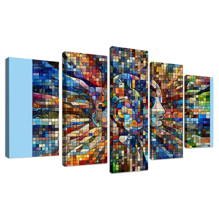 Mosaic Of Identity Multi-panel Paintings