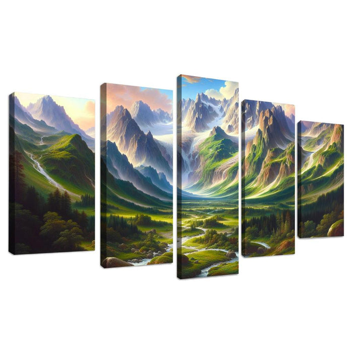 Mountain Melody Multi-panel Paintings