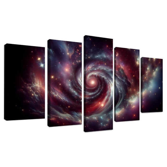 The Curious Case Of Dark Matter Halos Modern Paintings Frame