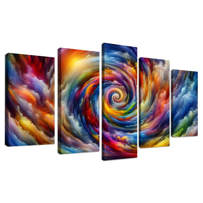 Whirlwind Of Emotions Multi-panel Paintings