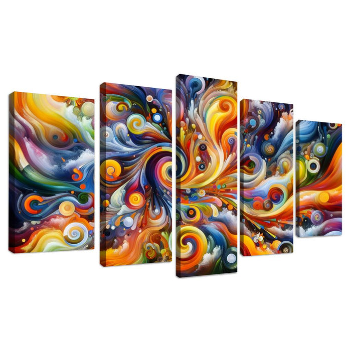 Essence Of Untamed Imagination Oil Paintings Frame