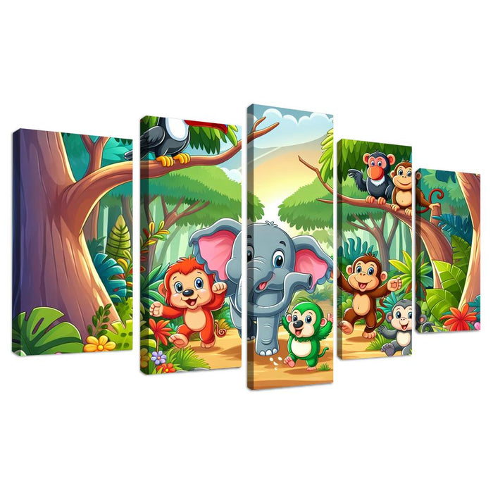 Joyful Jungle Journey One-piece Frames