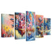 Anime Dreamscape Multi-panel Paintings