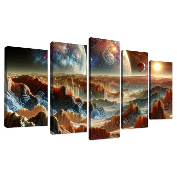 The Exploration Of Exoplanets Premium Artwork Frames