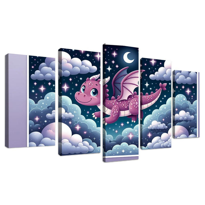 Dreamy Dragon Modern Paintings Frame