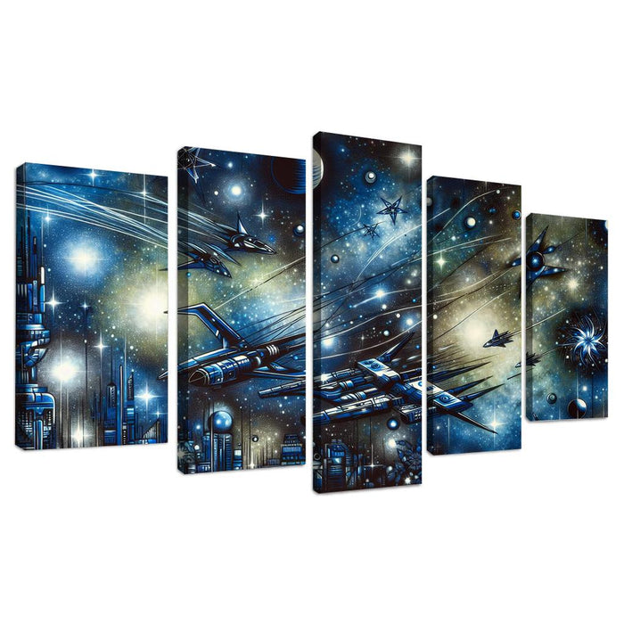 Star Wars Galactic Odyssey Canvas Paintings Frame