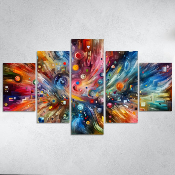 Canvas Of Memories Multi-panel Paintings