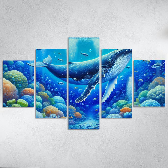 Whale Communication The Songs Of The Deep Oil Paintings Frame