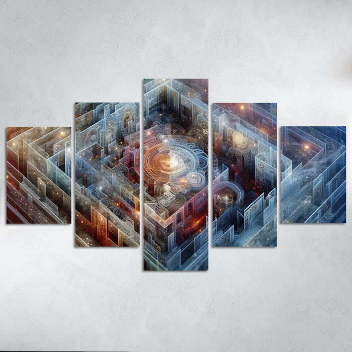 Veil Of Perspectives Multi-panel Paintings