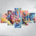 Anime Dreamscape Multi-panel Paintings