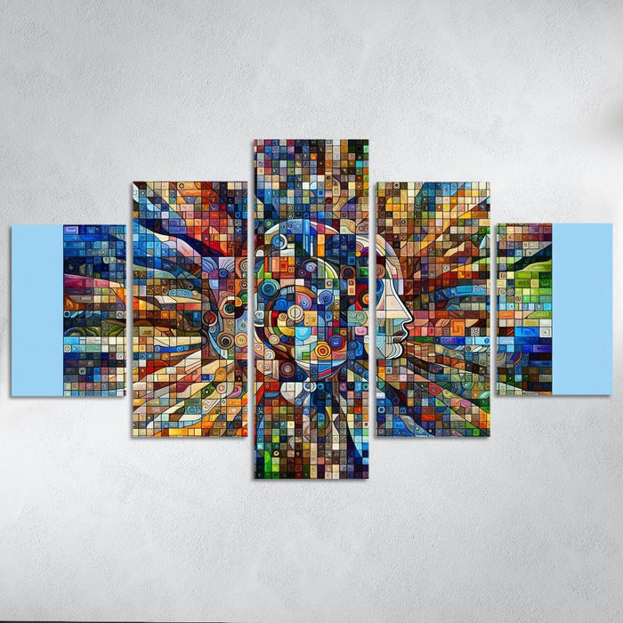 Mosaic Of Identity Multi-panel Paintings