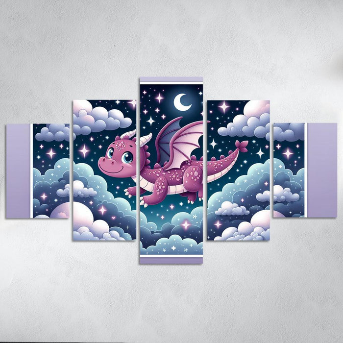 Dreamy Dragon Modern Paintings Frame