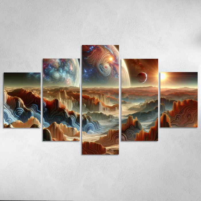 The Exploration Of Exoplanets Premium Artwork Frames