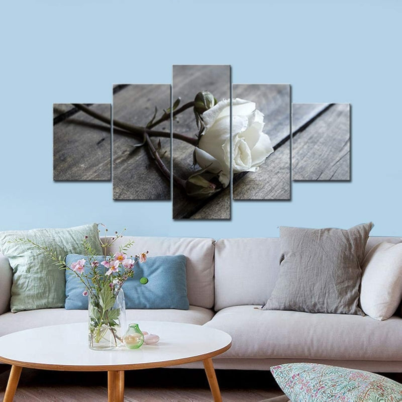 Floral Canvas Prints Wall Art Set For Home Decoration